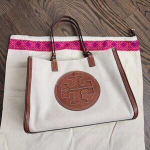 Tory Burch canvas Ella tote